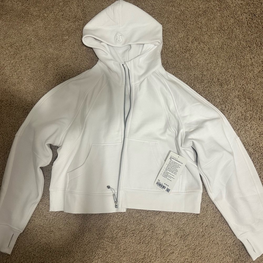 Lululemon oversized full zip hoodie